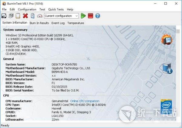 PassMark BurnInTest 8破解版
