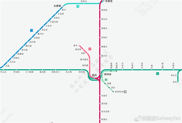 必收藏!中国高铁最新超高清全图:震撼