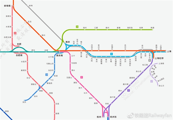必收藏!中国高铁最新超高清全图:震撼