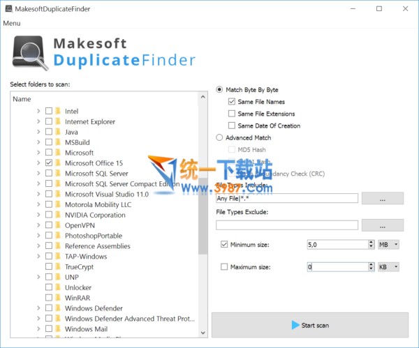 Makesoft DuplicateFinder