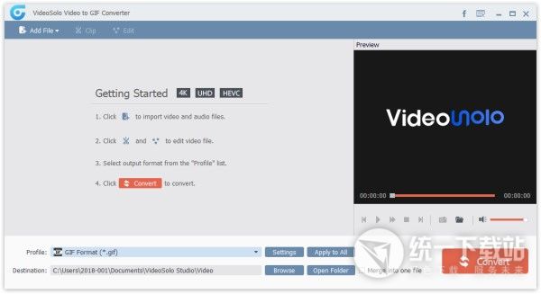 VideoSolo Video to GIF Converter
