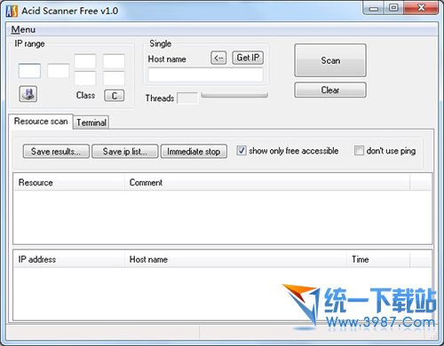 网络IP扫描工具(Acid Scanner Free) v1.0 绿色版