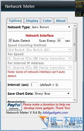 Wireless Network Meter(网络监控) v9.5 绿色免费版