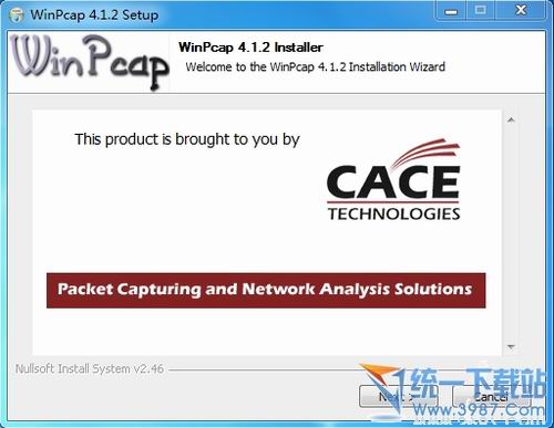 WinPcap(信息包捕获网络分析模型包) v4.1.3 英文版