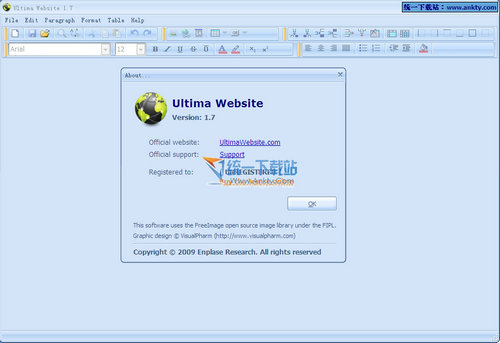 Ultima Website(网页专业设计) V1.70绿色专业版