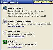 DetachVideo(把浏览器中播放视频拽出来) V1.0英文绿色免费版