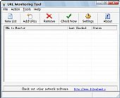 URL Monitoring Tool 2.9┊对HTTP或FTP服务器的情况进行监测┊英文绿色免费版
