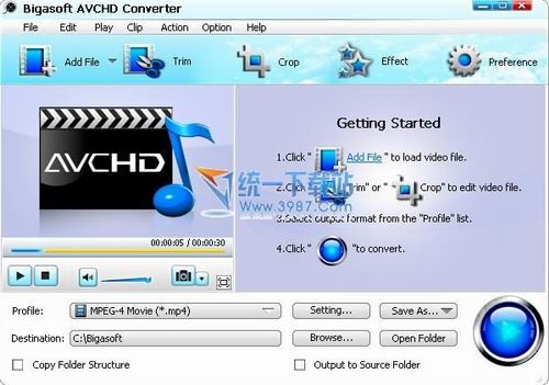 AVCHD视频转换器