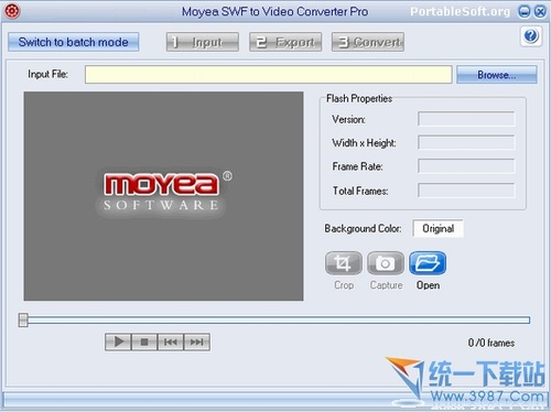 Moyea SWF to Video Pro(swf转换王) 3.12绿色版