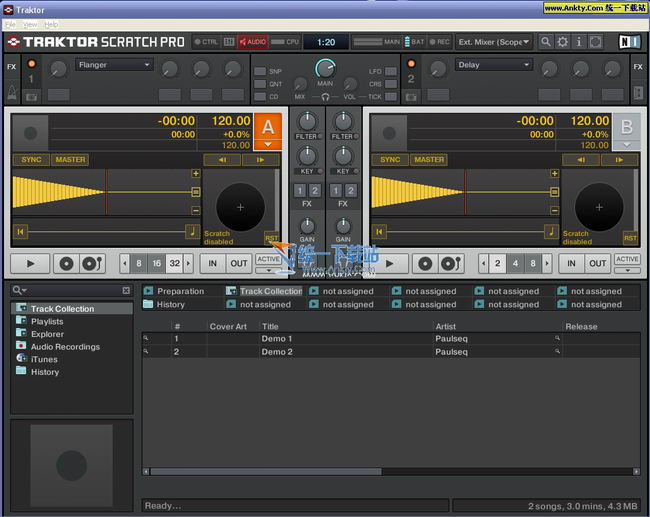 大师级DJ系统Traktor Pro v1.24英文版