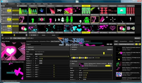 即兴配影像创作工具(Resolume Avenue) v3.31 免费版