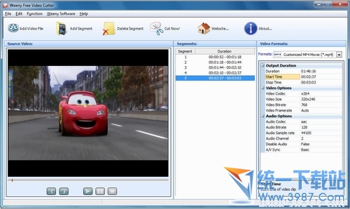 视频编辑大师(Weeny Free Video Cutter) 1.2