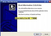 Real Alternative Lite 2.0.1英文正式安装版┊播放Real、无需Realplayer