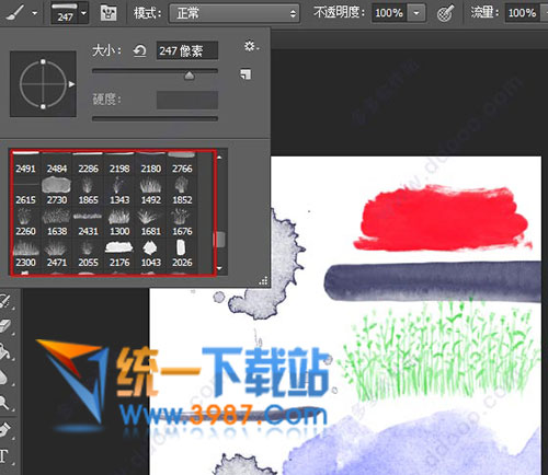 Ps水粉笔刷下载