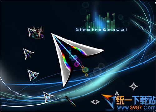 玲珑曲线诱惑鼠标指针