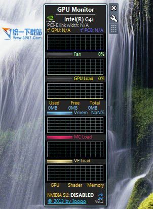 天气仪表桌面小工具 v1.5 绿色版