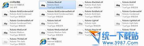 Roboto字体(android系统字体)