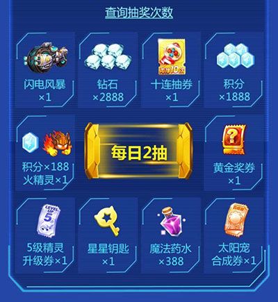 天天酷跑闪电风暴2888钻石抽奖活动地址