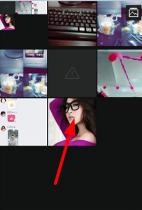 b612咔叽导入本地图片教程