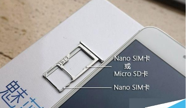 魅蓝note5怎么安装sim卡教程