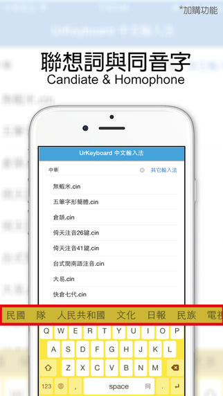 UrKeyboard输入法iOS版